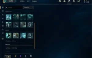 Conta Ouro IV com skin vitoriosa