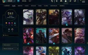 Conta Lol 254, Sem Elo e Unico Dono