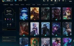 Conta Lol 254, Sem Elo e Unico Dono