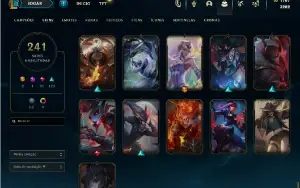 Conta Lol 254, Sem Elo e Unico Dono