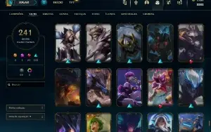 Conta Lol 254, Sem Elo e Unico Dono
