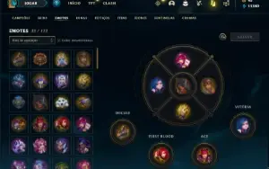 Conta prata 3 com 40 Champs e 20 Skins + 7 Fragmentos