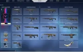 Conta Ouro 3 Smurf com faca Karambit e Vandal RGX + 946 Riot