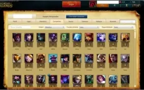 Conta league of legends Platina 2, Com riven campeonato...