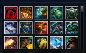 Conta league of legends Platina 2, Com riven campeonato...
