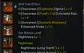 Sorc 1490 5 engravings Weapon +21 92quality + 5 alts T3