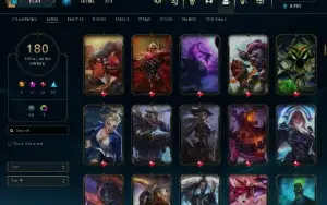 Conta Lol Full Acesso - Lvl 265 - 180 Skins - Todos Campeões