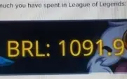 Conta LOL master