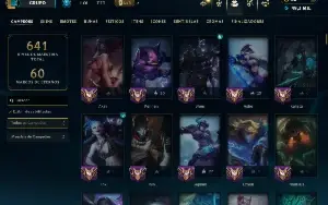 Conta Platina, +377 Skins, +119 Chromas, +47 sentinelas ETC.