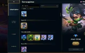 Conta Platina, +377 Skins, +119 Chromas, +47 sentinelas ETC.