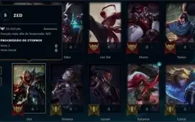 conta zed campeonato