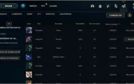 Conta MESTRE com 3 skins e 36 champs