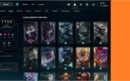 CONTA LOL BR COLECIONADOR - 1554 SKINS, AVALIADA EM 24 MIL