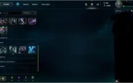 CONTA GOLD 1(PLAT s7), 57 SKINS, FALTANDO 8 CHAMPS, LVL 77