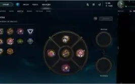 CONTA GOLD 1(PLAT s7), 57 SKINS, FALTANDO 8 CHAMPS, LVL 77