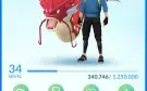 Conta pokemon go level 34