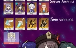 Hutao,Baal,Xiao + Quatro 5* AR 56