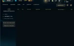 Unranked com 30 Champs e 8 Skins