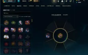 Unranked com 30 Champs e 8 Skins