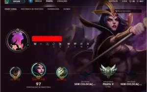 CONTA DE LOL 20 CHAMPS / RIOT KAYLE / 2 PAGE RUNES / PRATA V