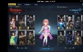 Vendo conta battle teams