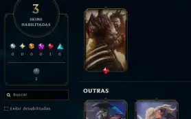 Conta Lol Ferro, Lvl 30, Skin Lendária, Upada Na Mão, 8K Ea