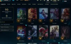 Conta Lol Ferro, Lvl 30, Skin Lendária, Upada Na Mão, 8K Ea