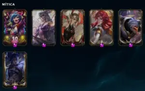 Conta de lol super boa full champions e todos os eternos