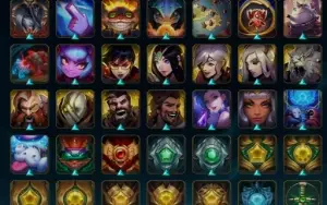 Conta de lol super boa full champions e todos os eternos