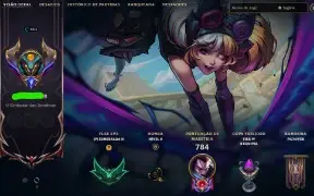 Conta de lol super boa full champions e todos os eternos
