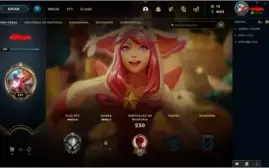 Conta lol 104 campeões e 104 skins