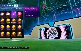 Conta Rocket League Fennec Preto, Muitos Carros Tryhards