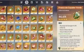 VENTI / KLEE / RAZOR / DIONA / CHONGYUN / ARMA 5* ++++