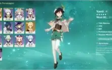 VENTI / KLEE / RAZOR / DIONA / CHONGYUN / ARMA 5* ++++