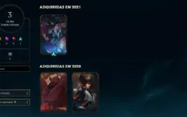 Conta para SMURF, com SKIN, lvl 34