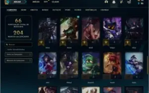 Conta Ouro 4 com 9 skins e 48 champs ( SEM EMAIL CONFIRMADO)