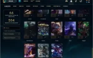 Conta Ouro 4 com 9 skins e 48 champs ( SEM EMAIL CONFIRMADO)