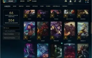 Conta Ouro 4 com 9 skins e 48 champs ( SEM EMAIL CONFIRMADO)