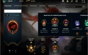 Conta Ouro 4 com 9 skins e 48 champs ( SEM EMAIL CONFIRMADO)