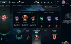 Conta LOL 150+ Skins