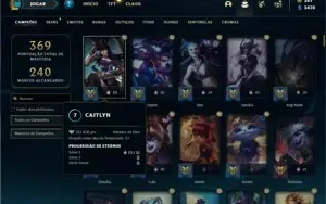 Conta Platina 4 com TODOS os champs e 162 Skin + 4 Prestigio