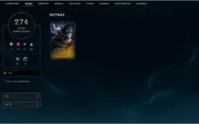 Conta LOL Ex Chall/GM Com PAX TF
