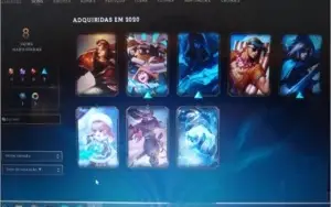 Conta League Of Legend, recente, mmr alto