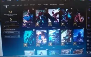 Conta League Of Legend, recente, mmr alto