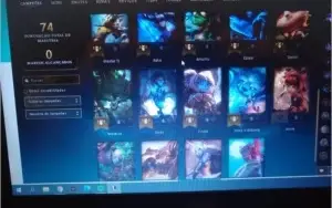 Conta League Of Legend, recente, mmr alto
