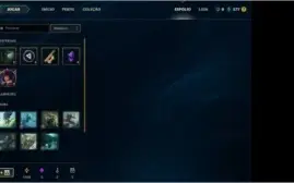 CONTA PLATINA 5 MMR ALTO, ÓTIMOS ESPOLIOS DE SKIN, 26 CHAMPS