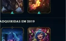 Conta de League of Legends