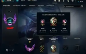 Conta Lol Mestre MMR Challenger