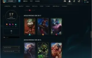 CONTA SUPER RARA COM RAMMUS REI E ELISE VITORIOSA