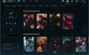 CONTA SUPER RARA COM RAMMUS REI E ELISE VITORIOSA